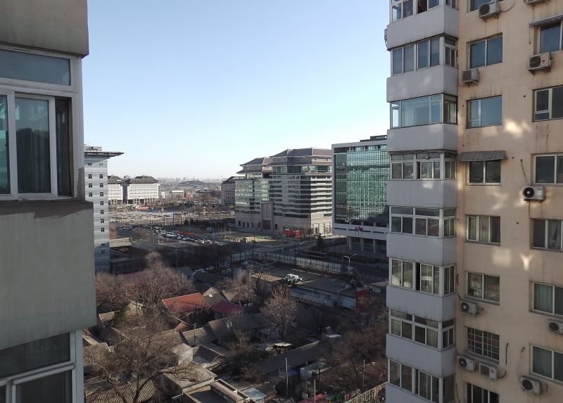 view from residential building in beijing