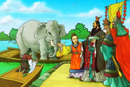 cao chong weighing the elephant
